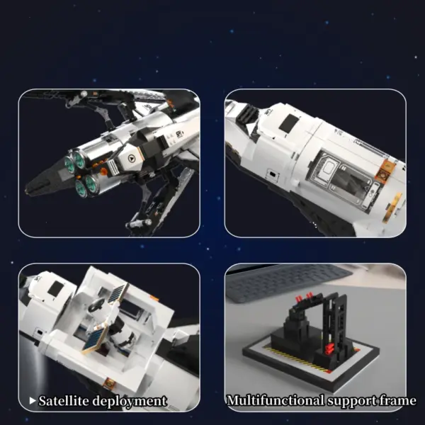 Space Shuttle Building Blocks Model Kit 1274pcs - Image 4