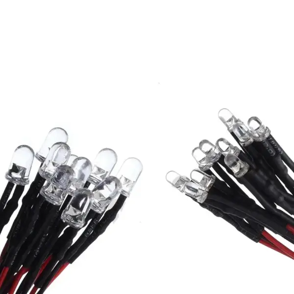 10pcs 3mm LED Lights for RC Crawler Trucks - Image 3