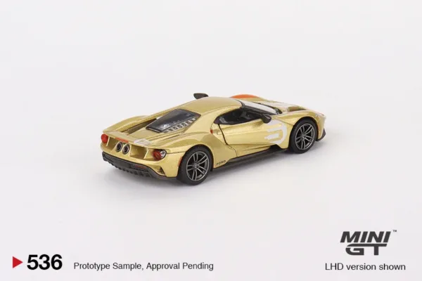 Ford GT Holman Moody Diecast Model Car 1:64 - Image 3