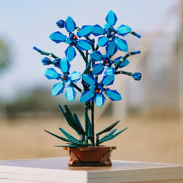 DIY Building Blocks Flower Bouquet Set