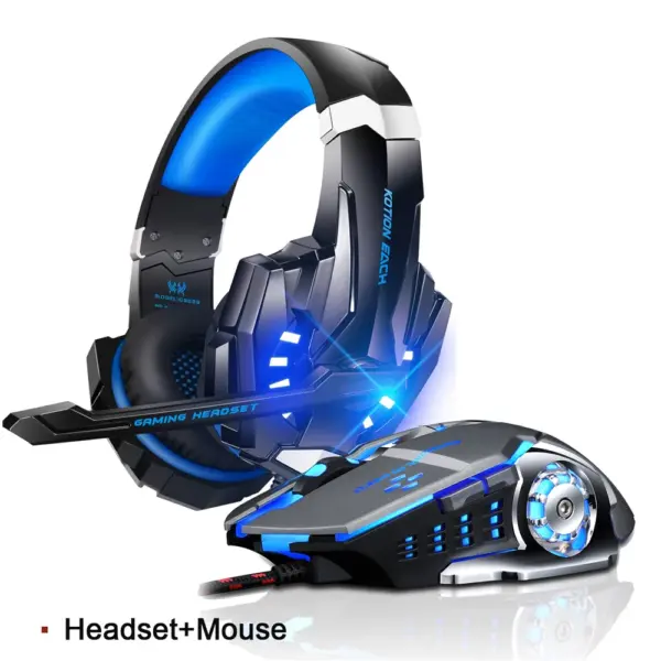 Kotion EACH G9000 Gaming Headset with Mouse Pad - Image 7