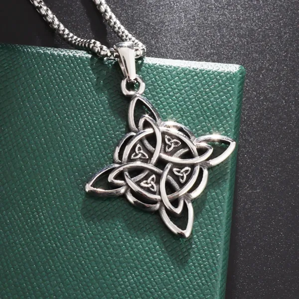 Celtic Protection Knot Pendant Necklace - Image 8