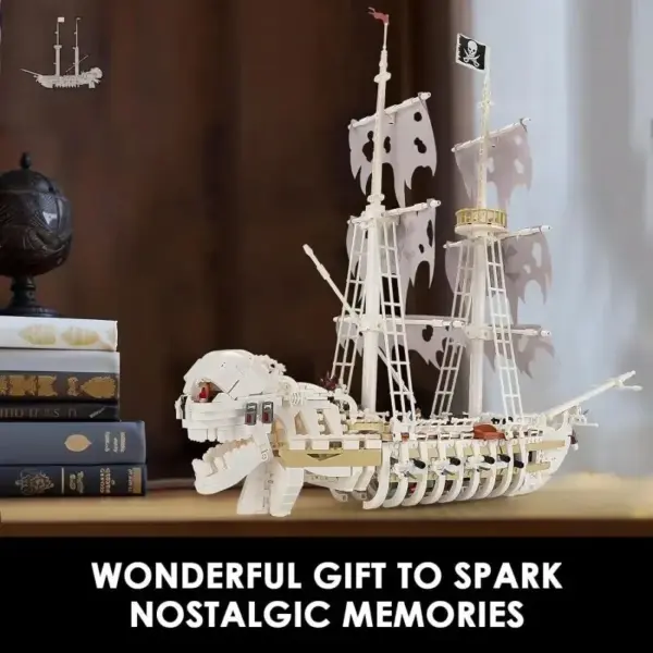 Skeleton Ghost Ship Building Blocks Set 1592PCS - Image 4