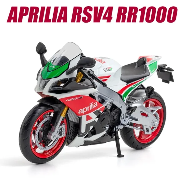 1/12 Scale Aprilia RSV4 RR1000 Diecast Model - Image 9