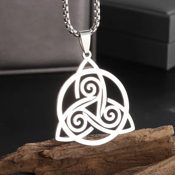 Celtic Protection Knot Pendant Necklace - Image 14