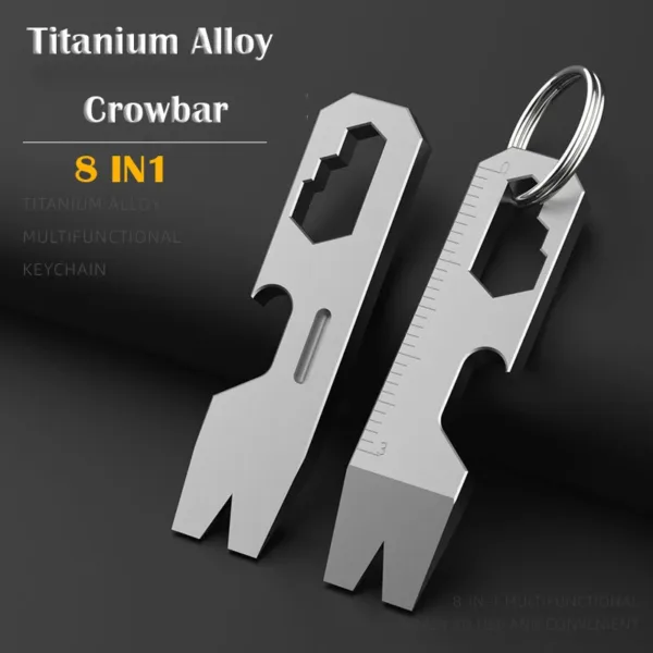 8-in-1 Titanium Alloy Multifunction Tool