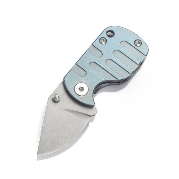 Titanium Alloy Folding Knife S35VN Steel EDC Tool - Image 7