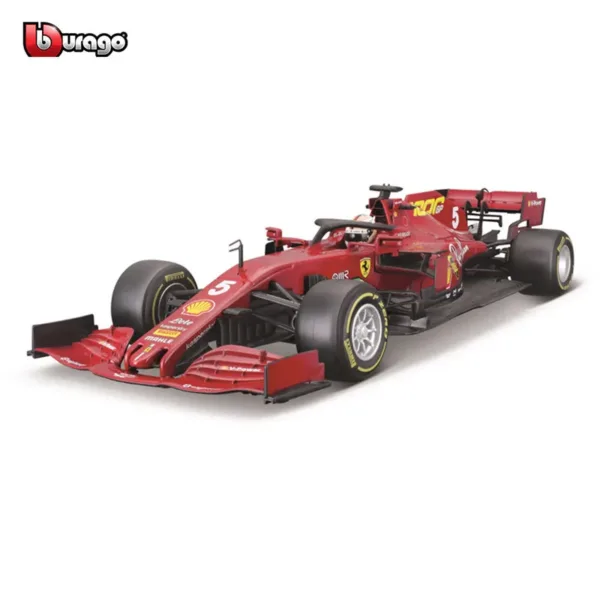 Bburago 1:18 Ferrari F1-75 Diecast Model Car - Image 15