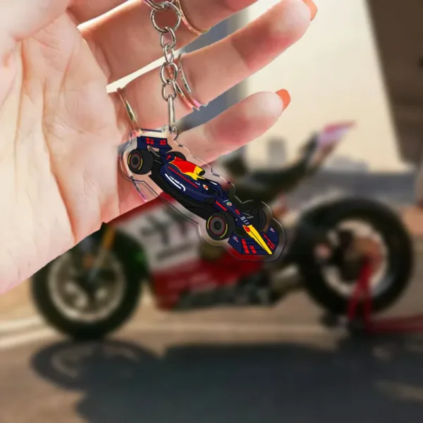 F1 Motorcycle Keychain Pendant for All - Image 11