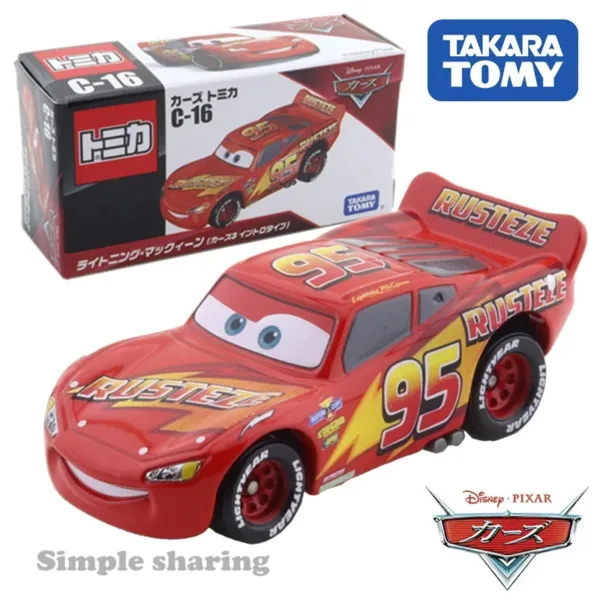 Lightning McQueen Diecast Model by Takara Tomy