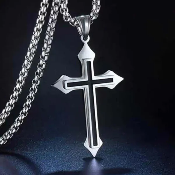 Christian Bling Jesus Head Pendant Necklace - Image 30