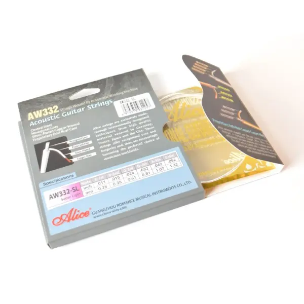 Alice AW332 Acoustic Guitar Strings Set 011-052 - Image 4