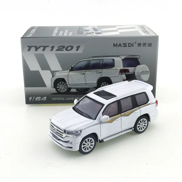 1/64 Scale Diecast Toyota Land Cruiser Model - Image 3