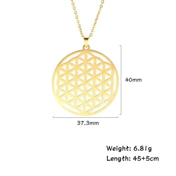 Flower of Life Pendant Necklace for Women - Image 20