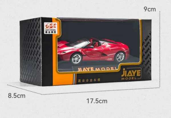 1:36 Ferrari LaFerrari Diecast Model Car - Image 6