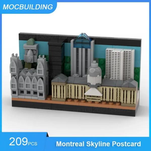 MOC Building Blocks City Skyline Models Set - Image 5