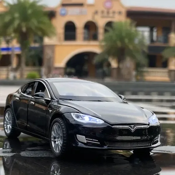 1:32 Tesla Model X, 3, S Diecast Car Set - Image 3