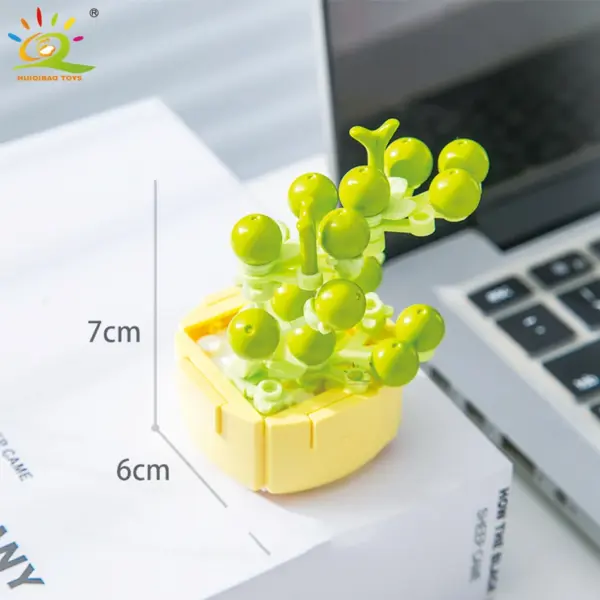 DIY Flower Succulent Building Blocks Set - Image 31