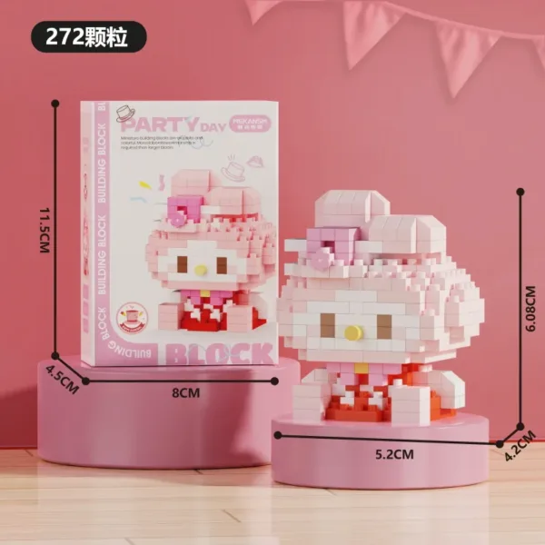 Miniso Sanrio Building Blocks Set for Kids - Image 22