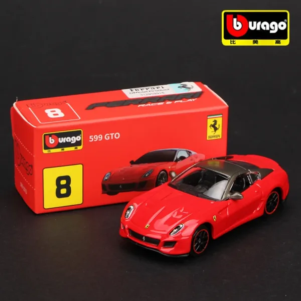 Bburago Diecast Ferrari Model Car 1:64 Scale - Image 9