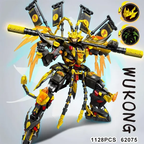 Mythical Building Blocks Black Sun Wukong Set - Image 5