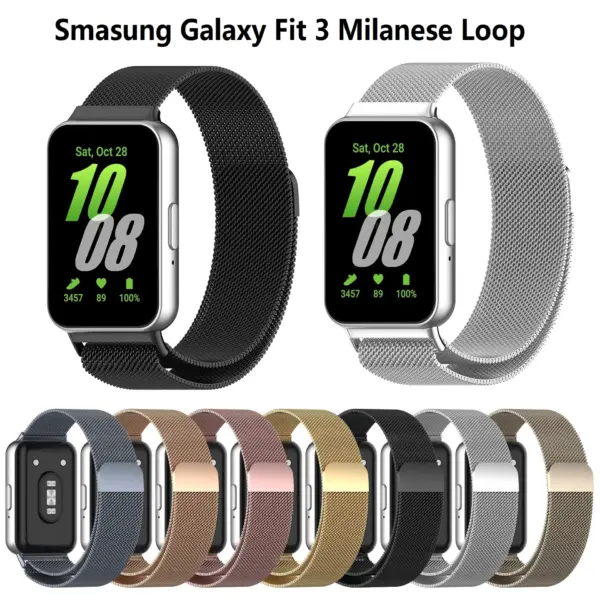 Milanese Loop Strap for Samsung Galaxy Fit 3