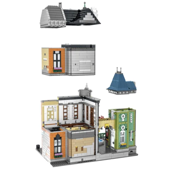 5477pcs Modular City Architecture Building Set - Image 5