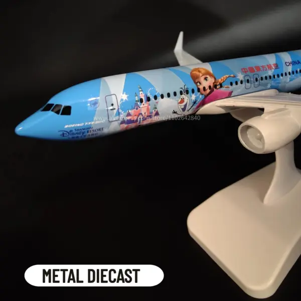 1:250 Metal B737 Aircraft Model Replica - Image 3