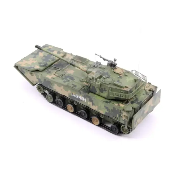 1:72 Scale Digital Camouflage Tank Model - Image 3