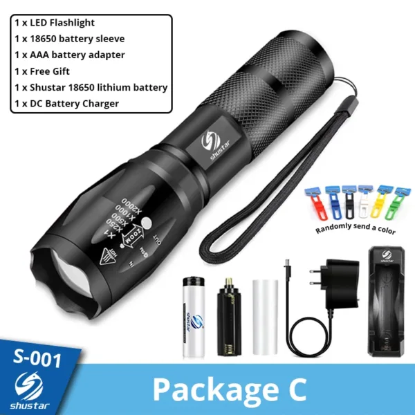 Ultra Bright Waterproof LED Flashlight 18650 - Image 7