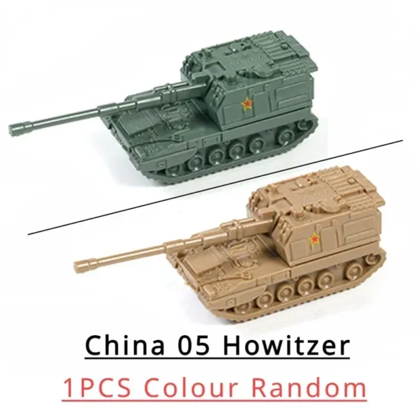 1:144 WWII Plastic Tank Model Set of 4 - Image 17