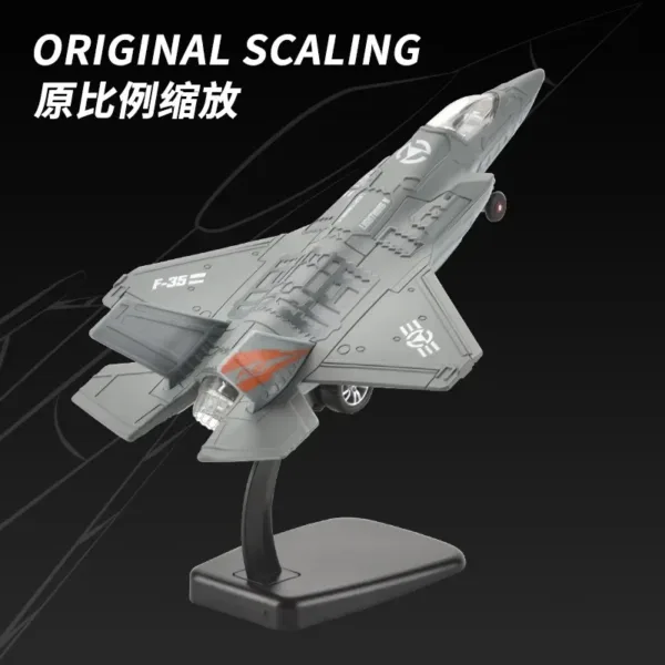 F-35 Fighter Alloy Model Display Ornament - Image 4