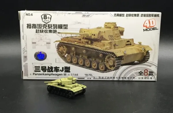 1:144 Mini Assemble Tank Collection Set - Image 9