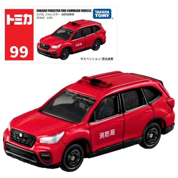 Takara Tomy 1/64 Subaru Forester Fire Command