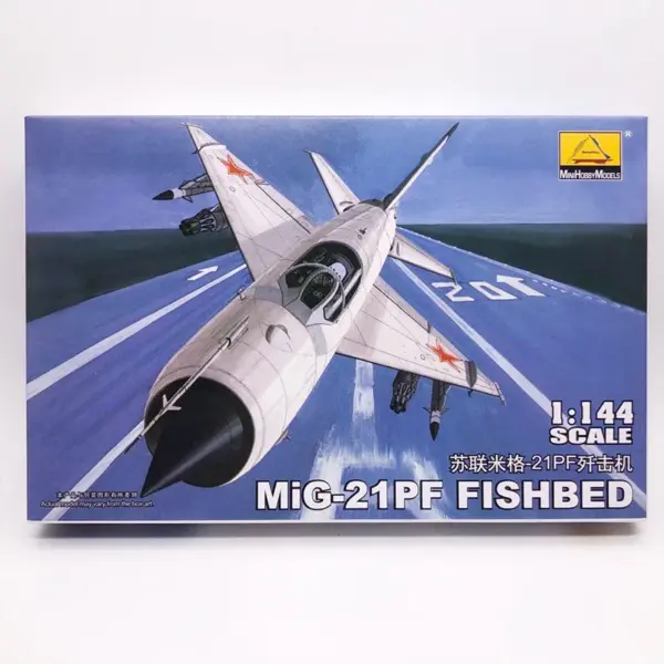 1:144 Scale MIG-21PF Fishbed Model Kit