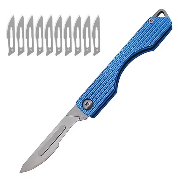 Folding EDC Knife with Stainless Steel Blade - Image 8