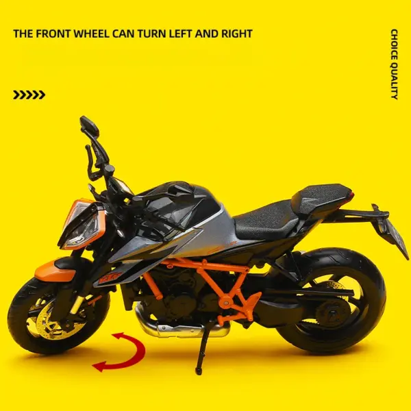 1:12 KTM 1290 Super DUKE R Motorcycle Model - Image 4
