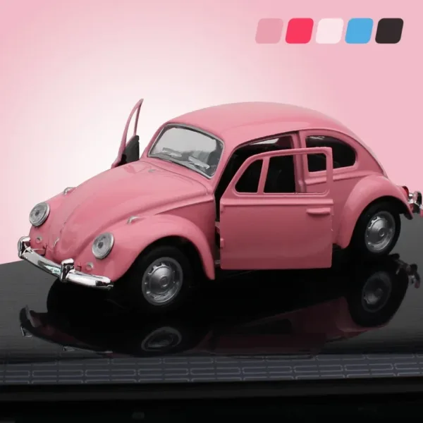 1:36 Diecast 1967 Volkswagen Beetle Model - Image 3