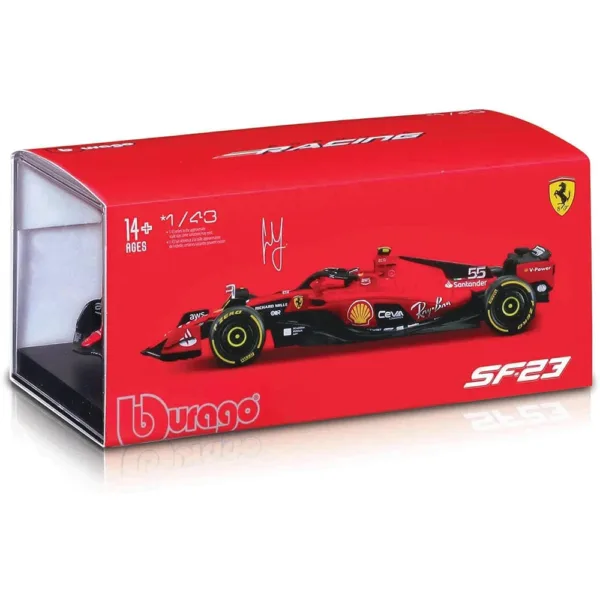 Bburago 1:24 Ferrari SF-23 Diecast Model Car - Image 6