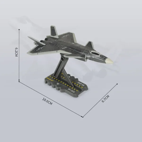 1/200 Scale Diecast Fighter Plane Model - Image 2