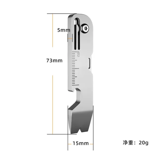 9-in-1 Titanium Alloy EDC Multi-Tool - Image 4