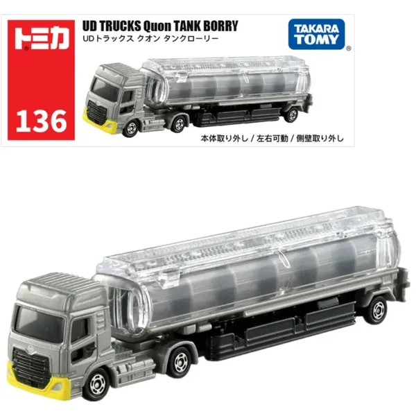 Diecast Extended Truck Bus Toy Model 1:120 - Image 27