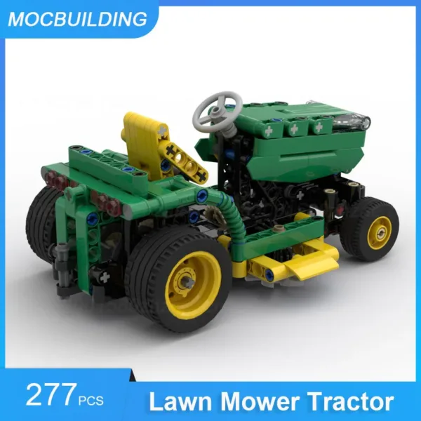 Lawn Mower Tractor Building Blocks 277PCS Set - Image 2