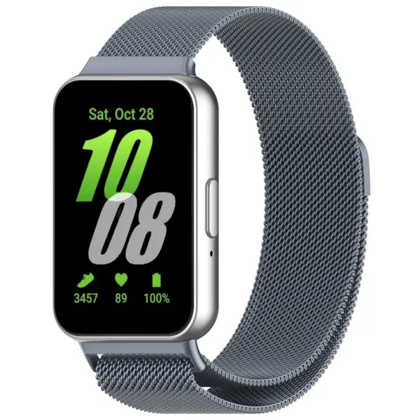 Milanese Loop Strap for Samsung Galaxy Fit 3 - Image 7