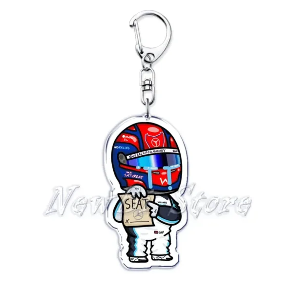 F1 Motorcycle Keychain Pendant for All - Image 15