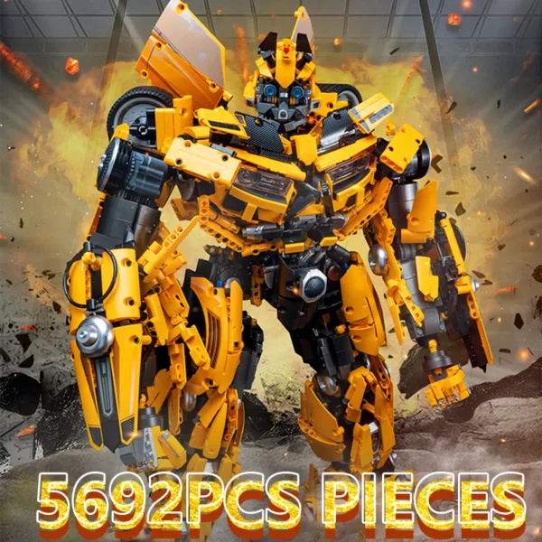 Bumblebeed Transformation Robot Building Blocks Set - Image 2