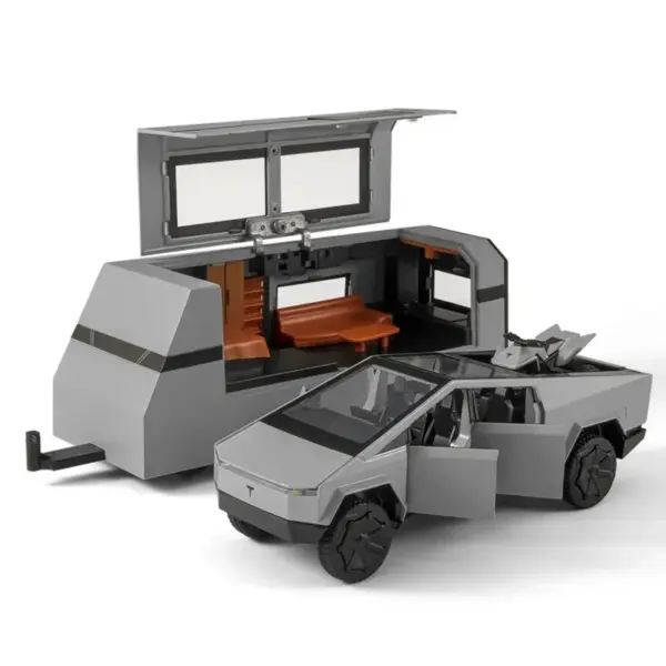 Tesla Cybertruck Diecast Metal Model with Sound - Image 9