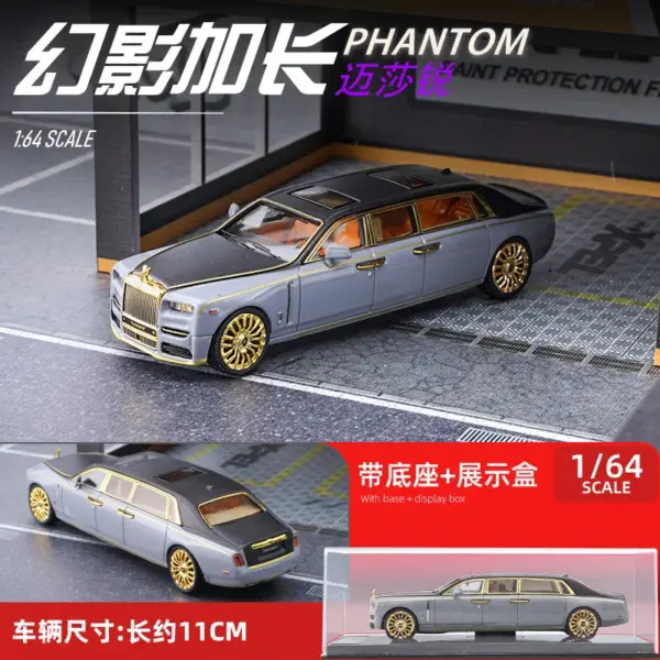 1/64 Rolls Phantom Mansory Diecast Vehicle - Image 15