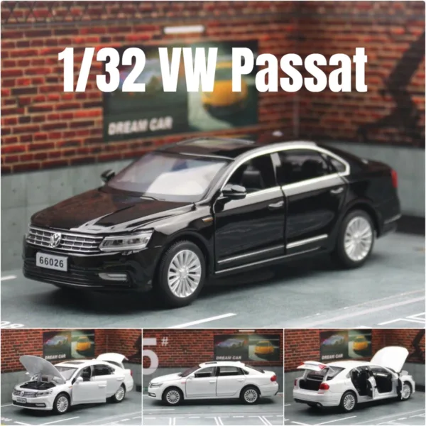 1:32 Diecast Volkswagen Passat Toy Car Model