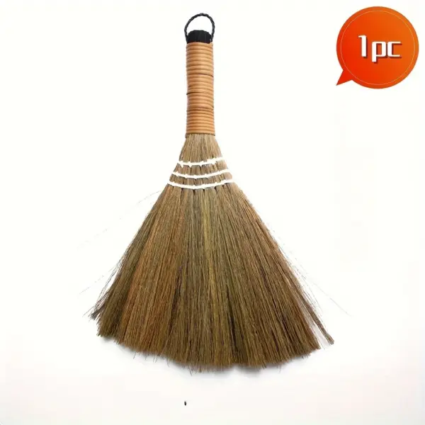 Natural Handmade Small Straw Broom for Cleaning - Image 5